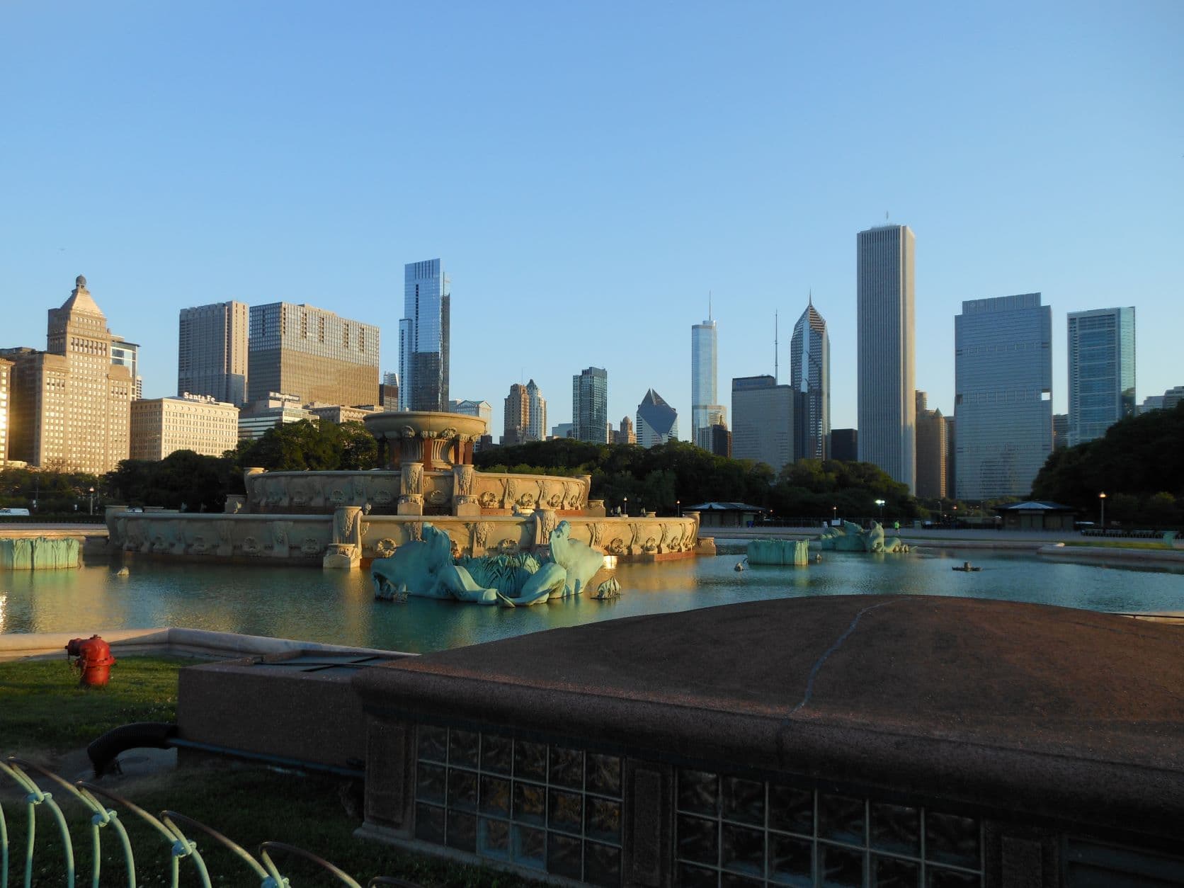 Buckingham Fountain at Grant Park, Chicago, IL