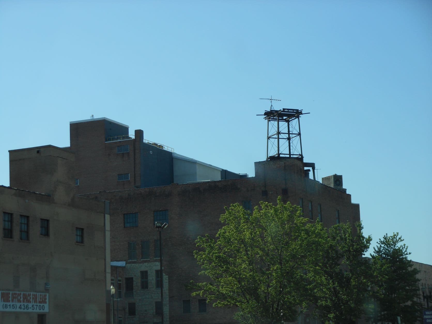 Joliet water tower remains