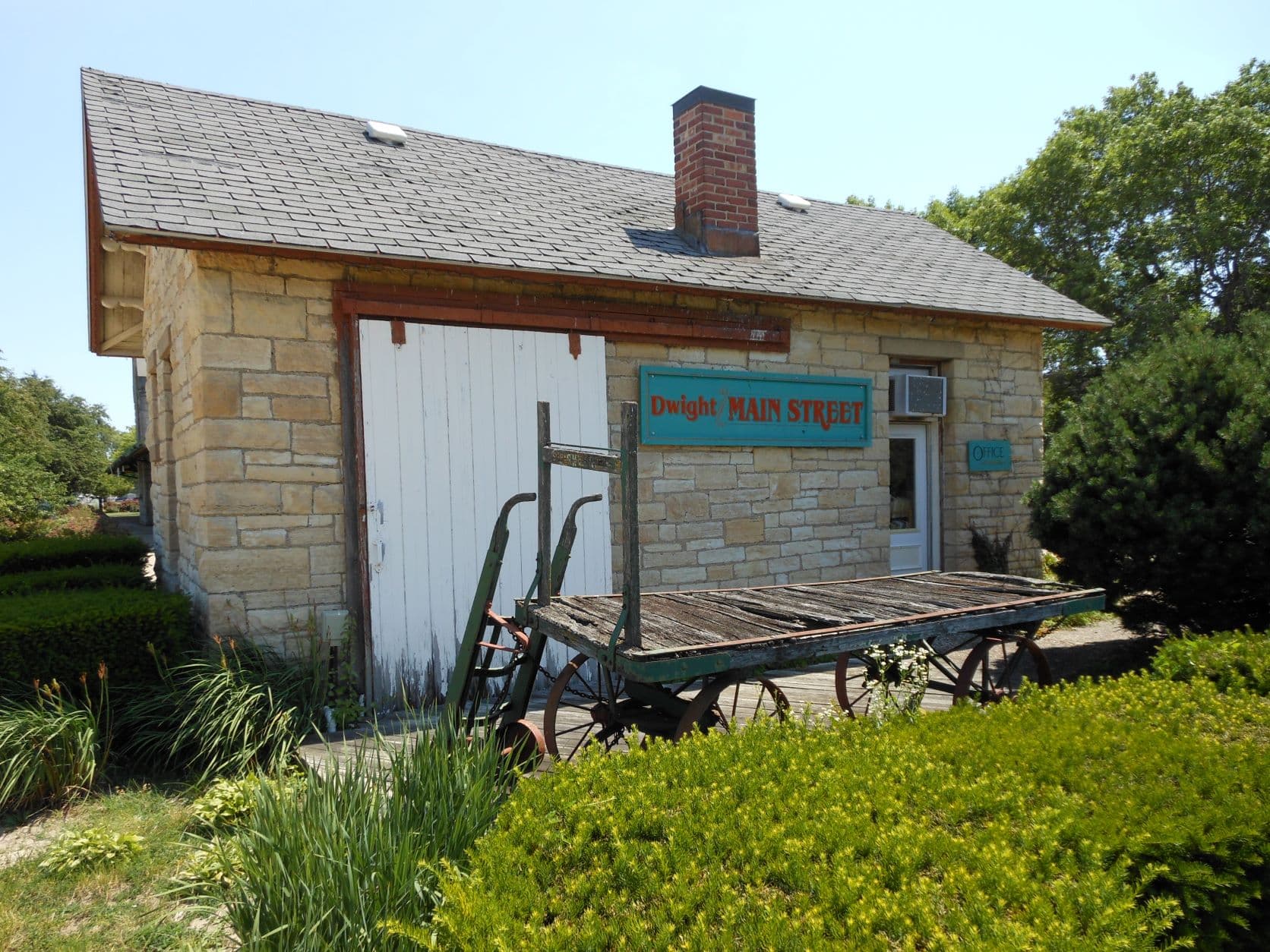 Old rail freight depot
