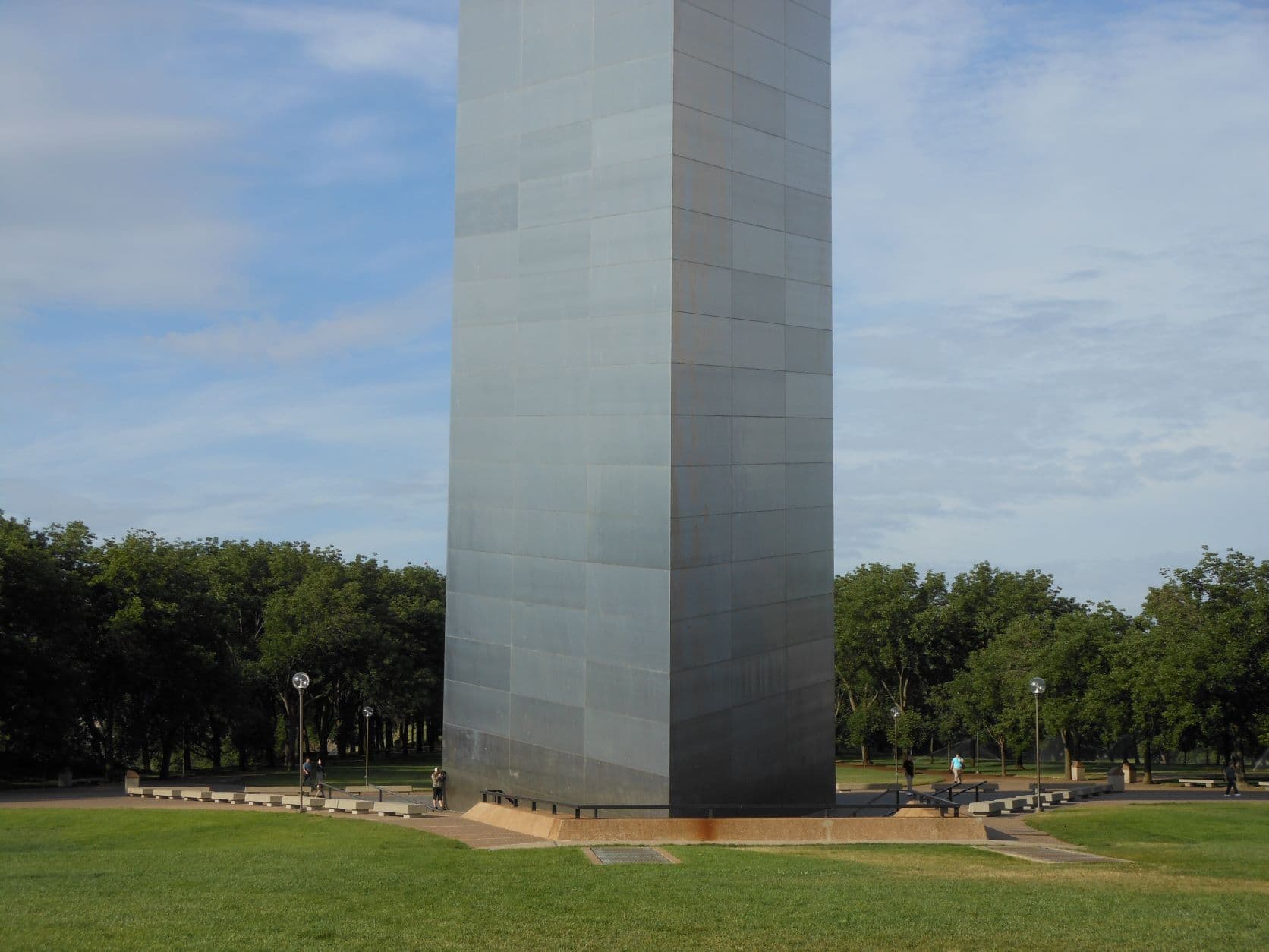 St. Louis - The base of the Gateway Arch