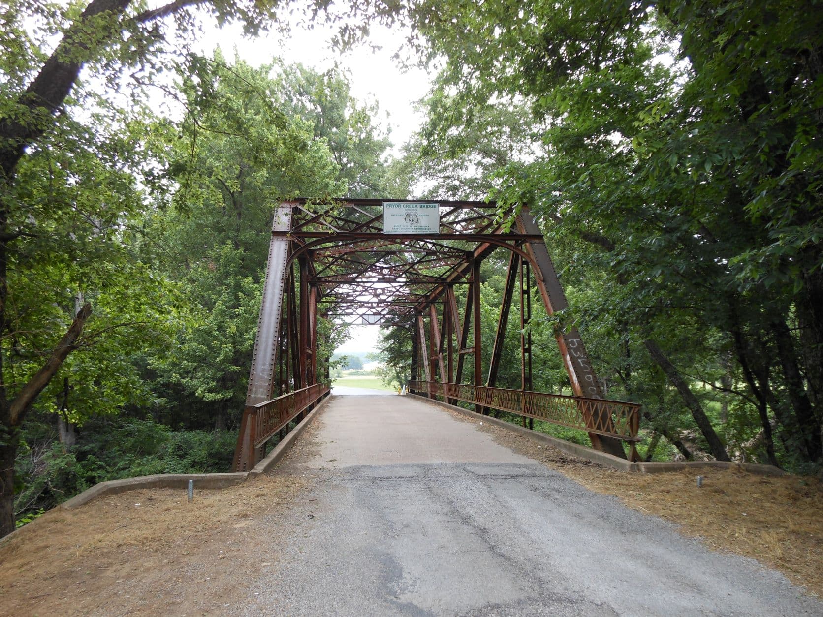 White Oak, OK - Pryor Creek Bridge