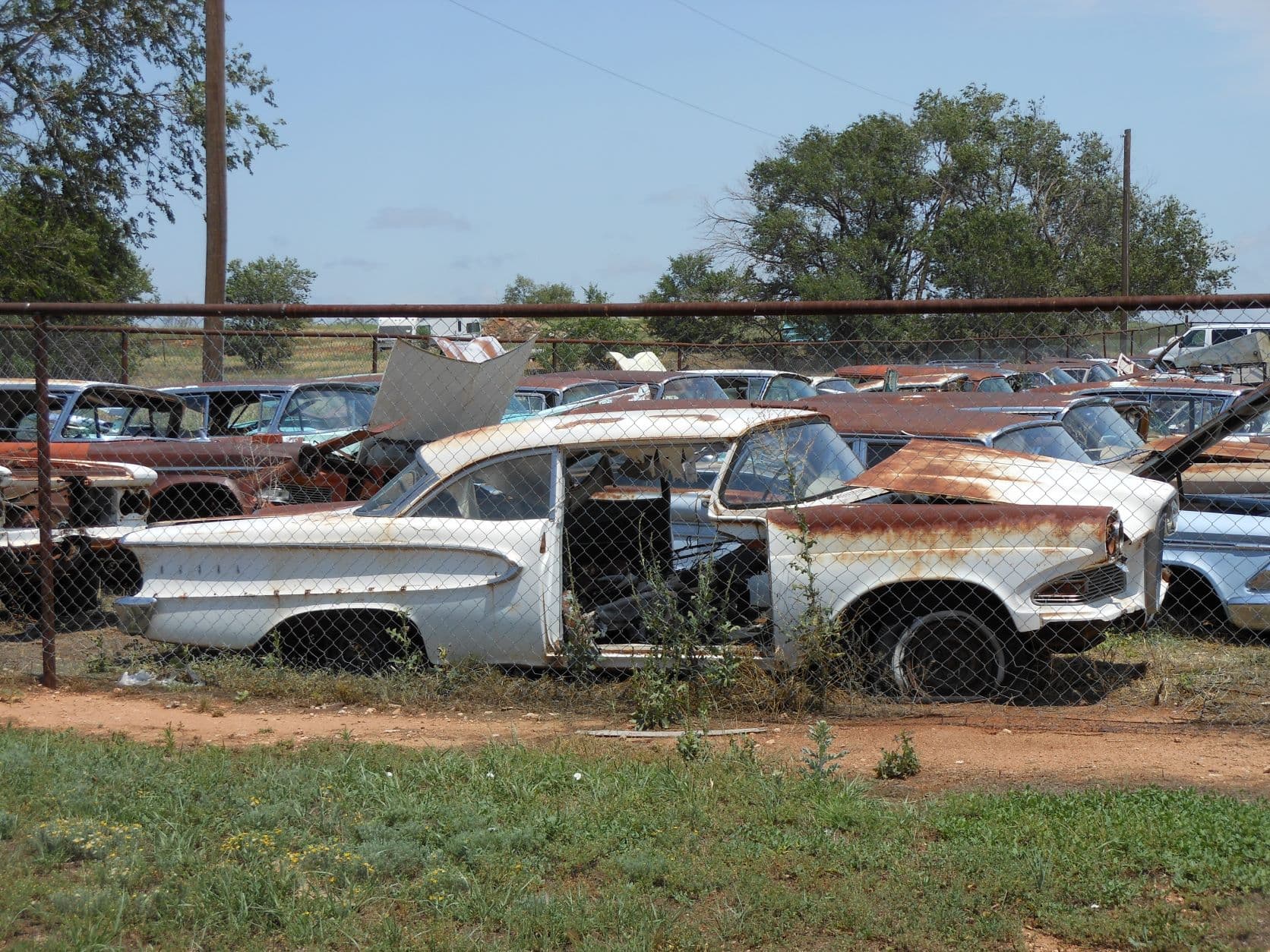 Route 66 photo from Texas, captured near Shamrock
