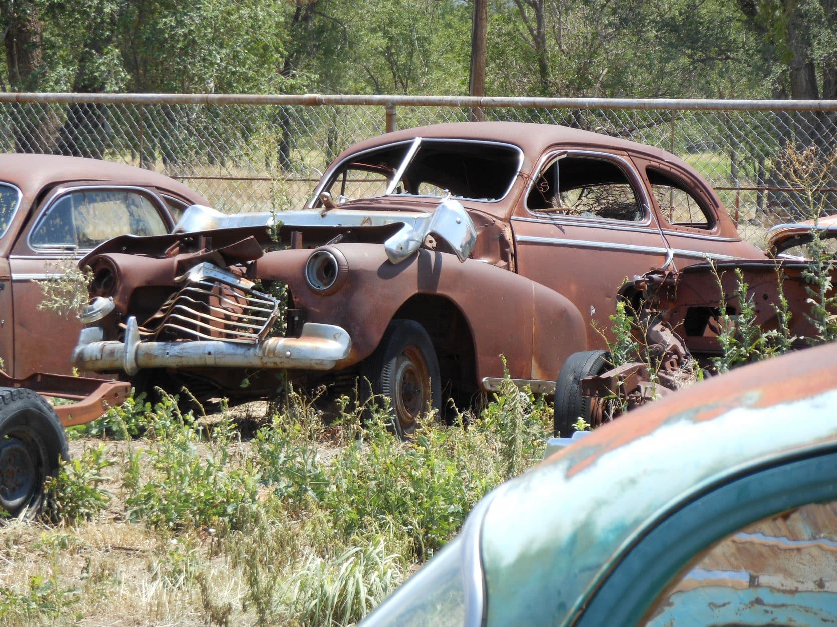 Shamrock, TX - rusty car