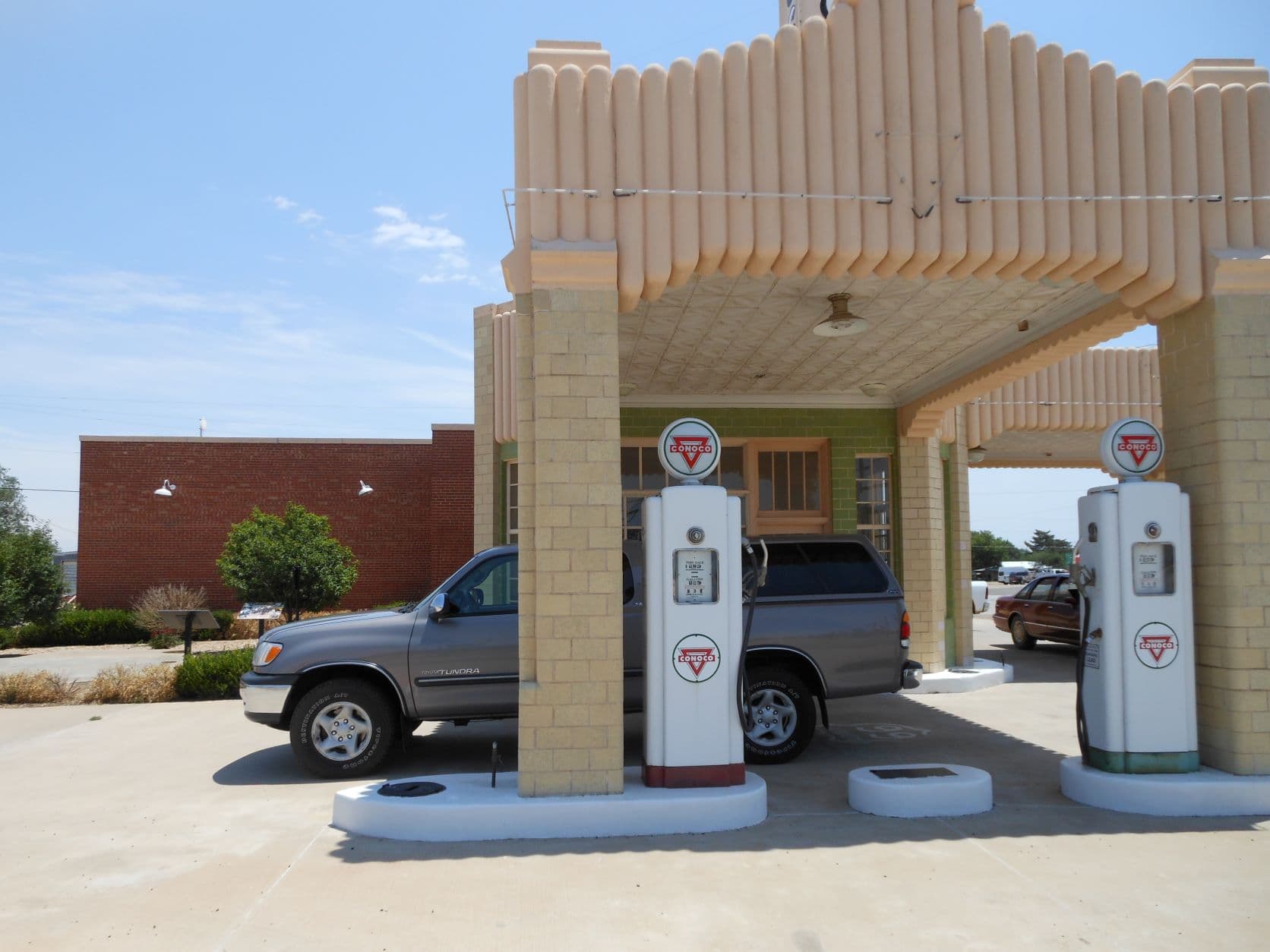 Shamrock, TX - I pulled in for gas, but the gas pumps only look good