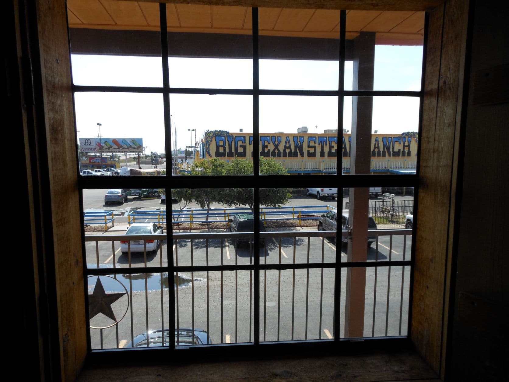 Amarillo, TX - Big Texan Steak Ranch view from a room