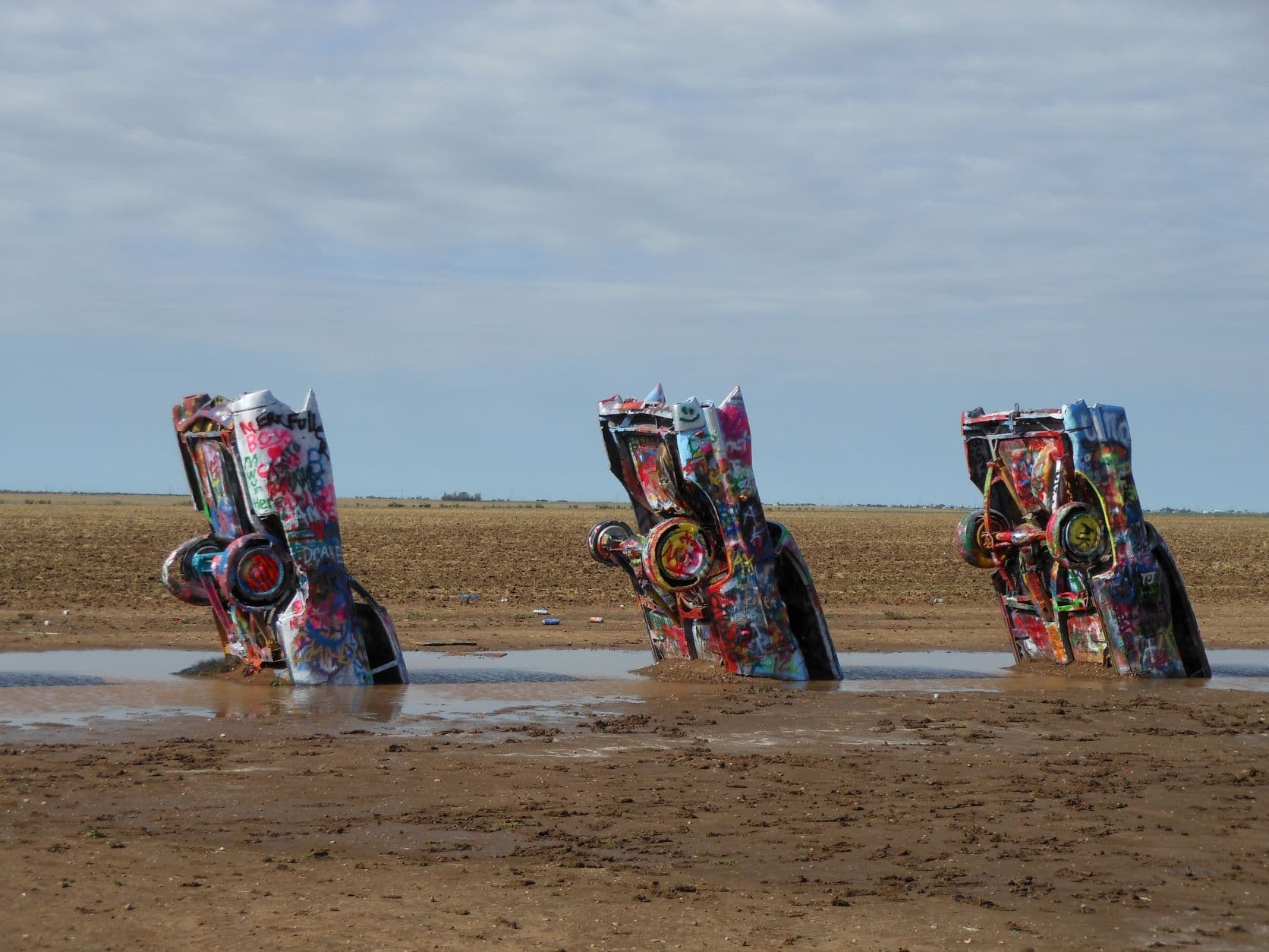 Amarillo, TX - Amarillo Cadillac Ranch diving competition