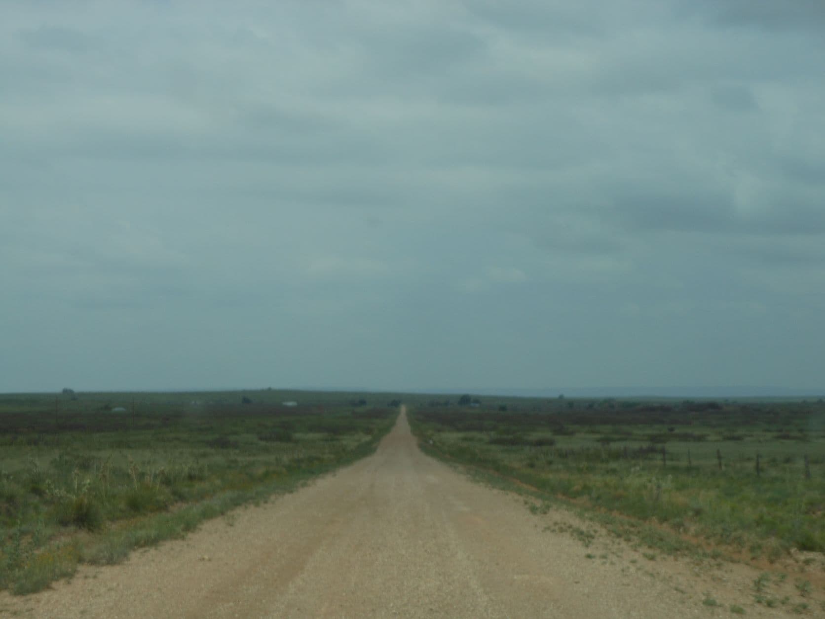 Route 66 landscape photograph from New Mexico, near Endee