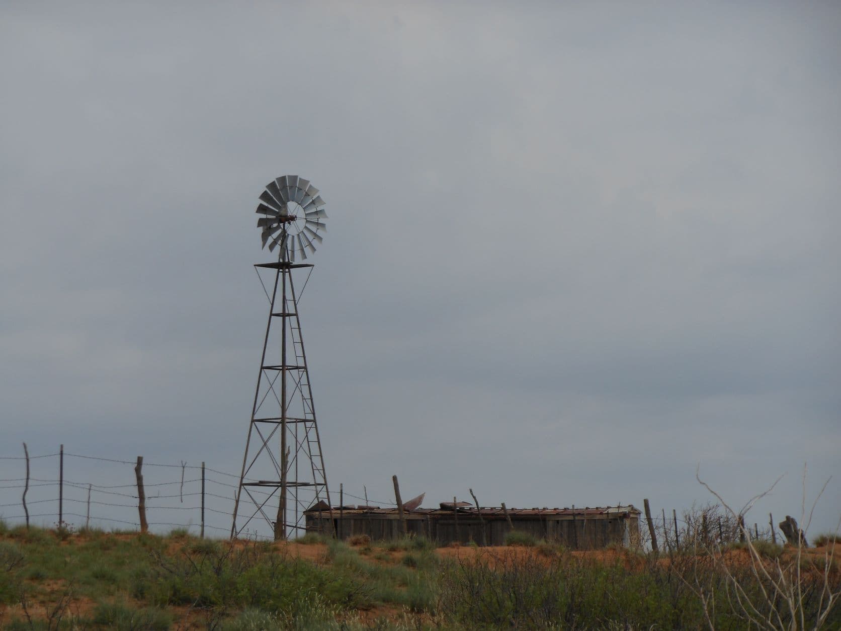 Windmill on the ranch - Endee, NM