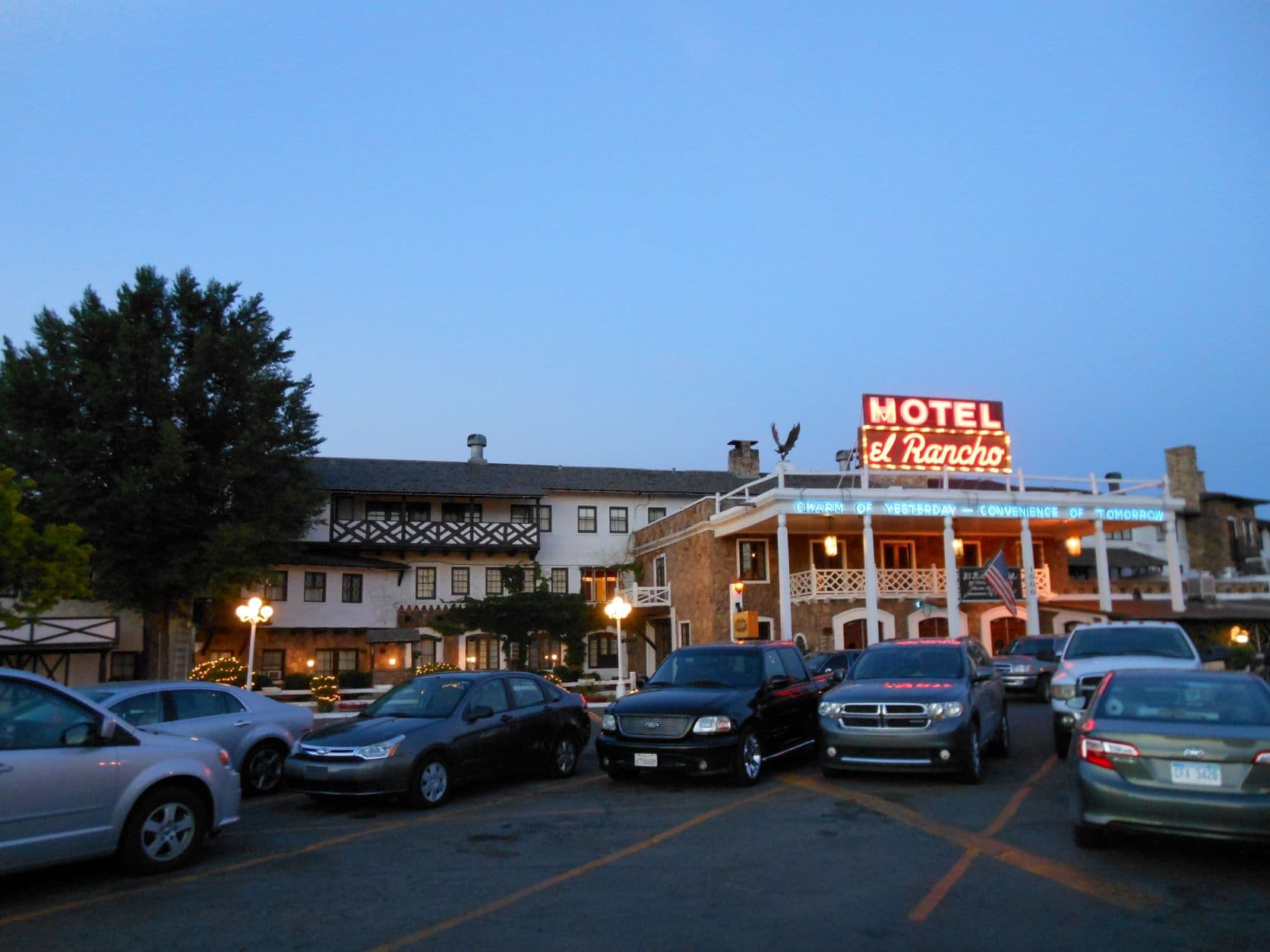 Hotel El Rancho at dawn