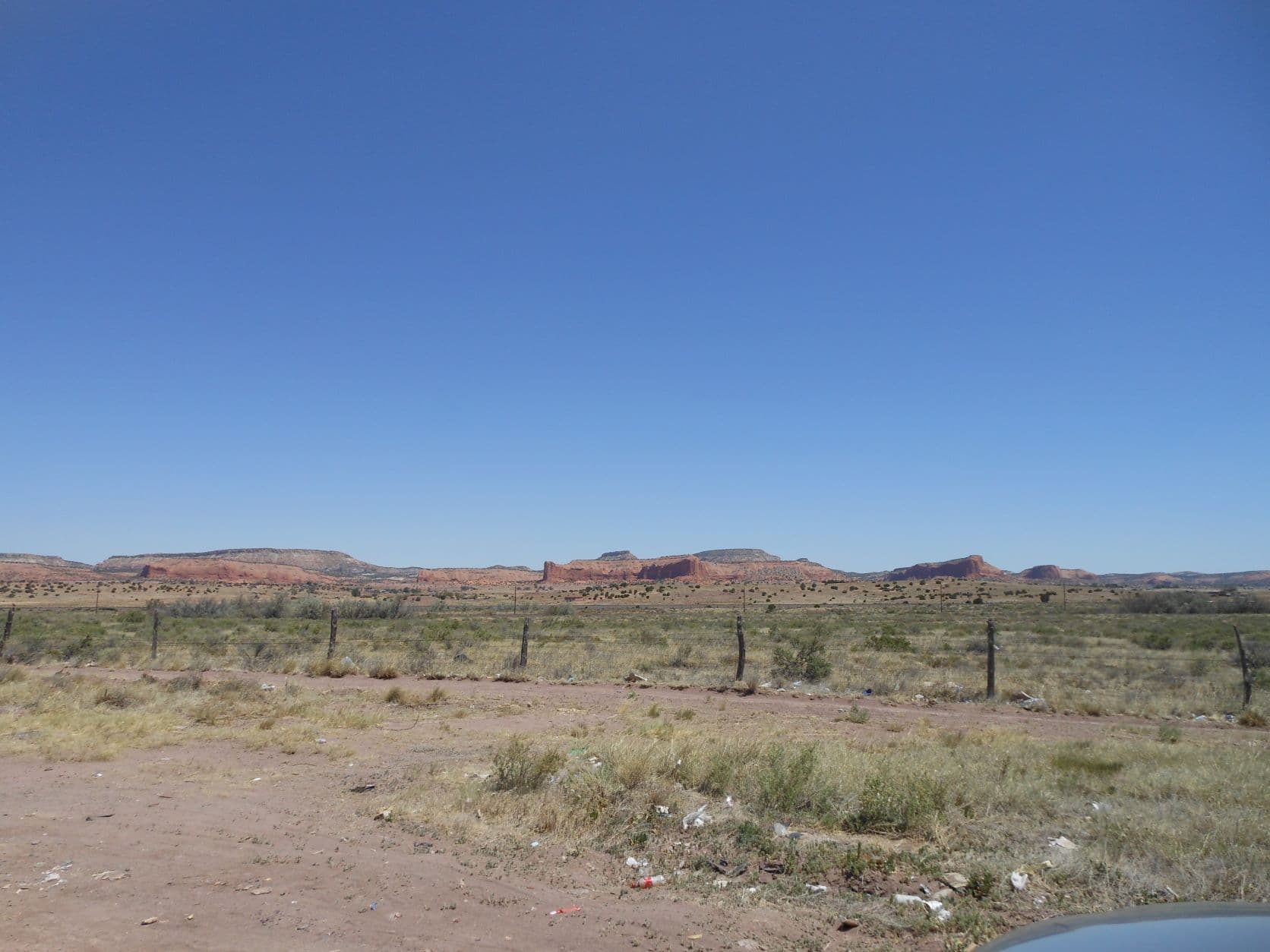 Mesas - Road to Lupton, AZ