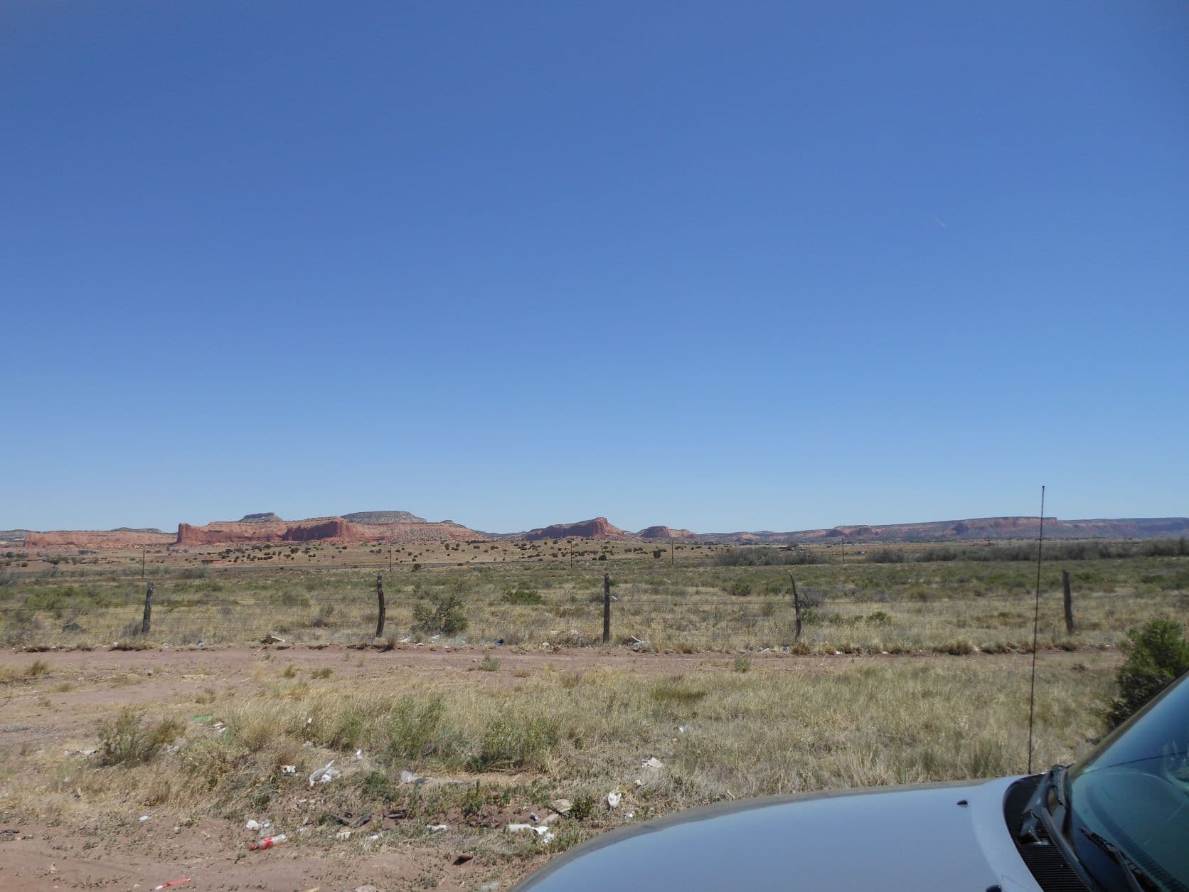 Mesas - Road to Lupton, AZ