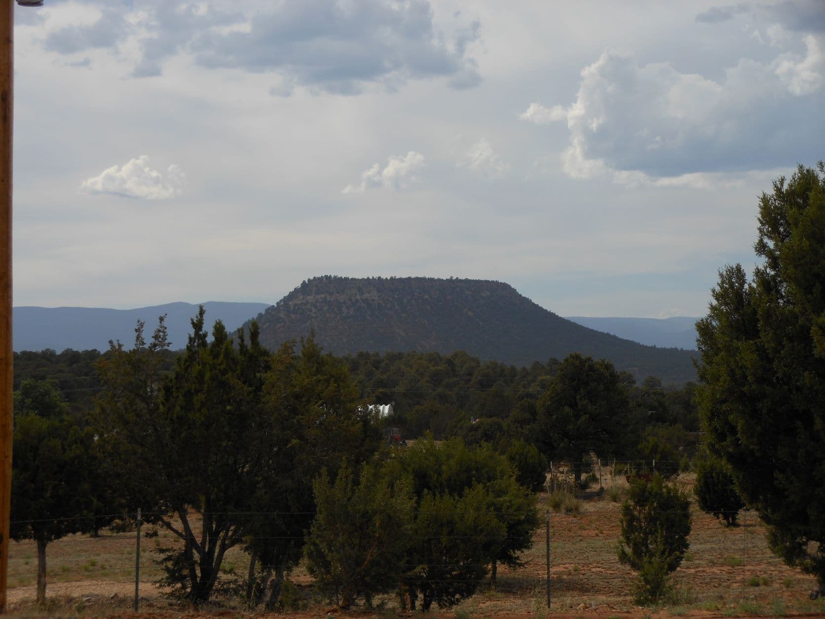 Mesa - road to Santa Fe, NM