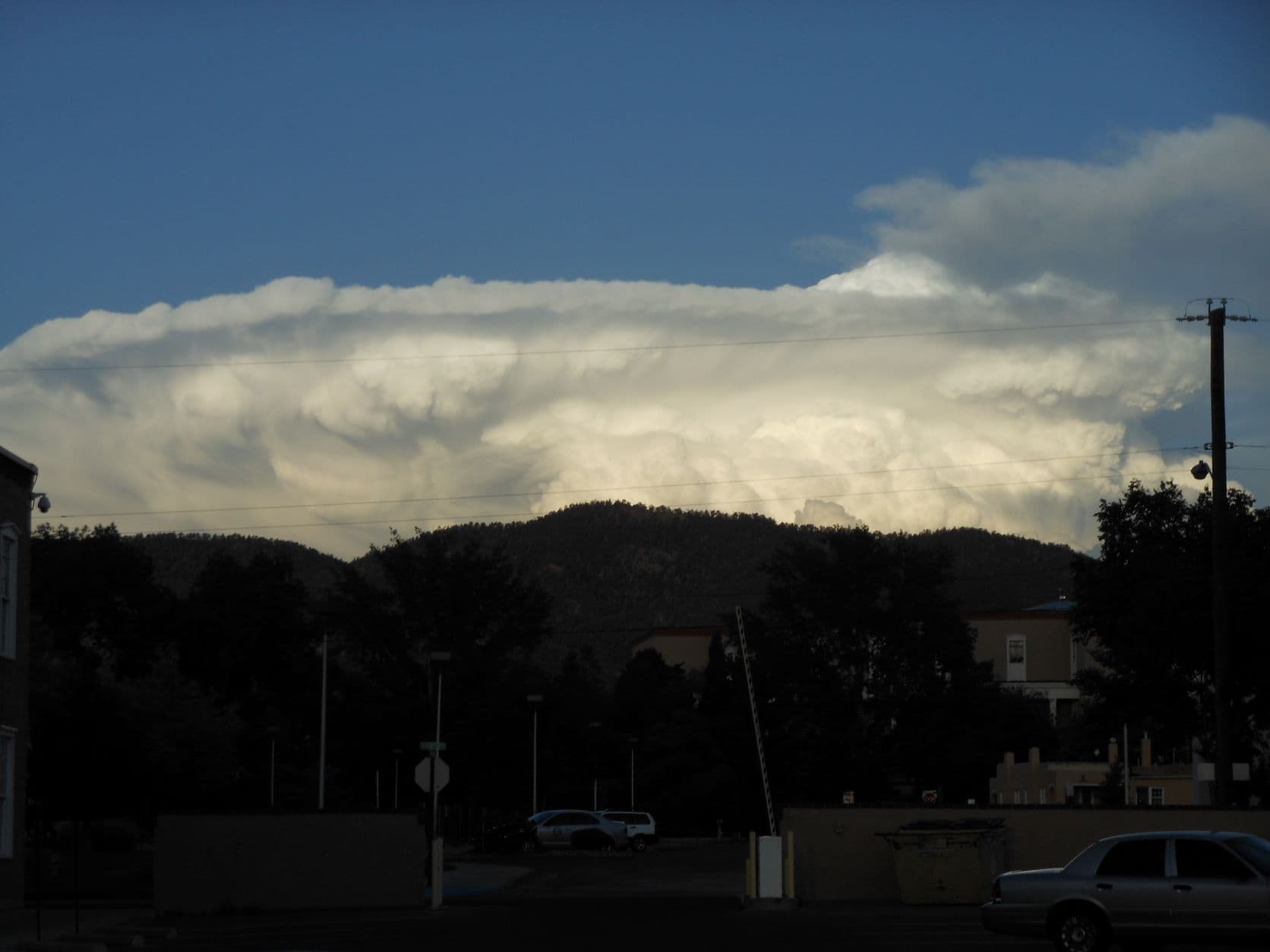 Thunderhead over Santa Fe, NM