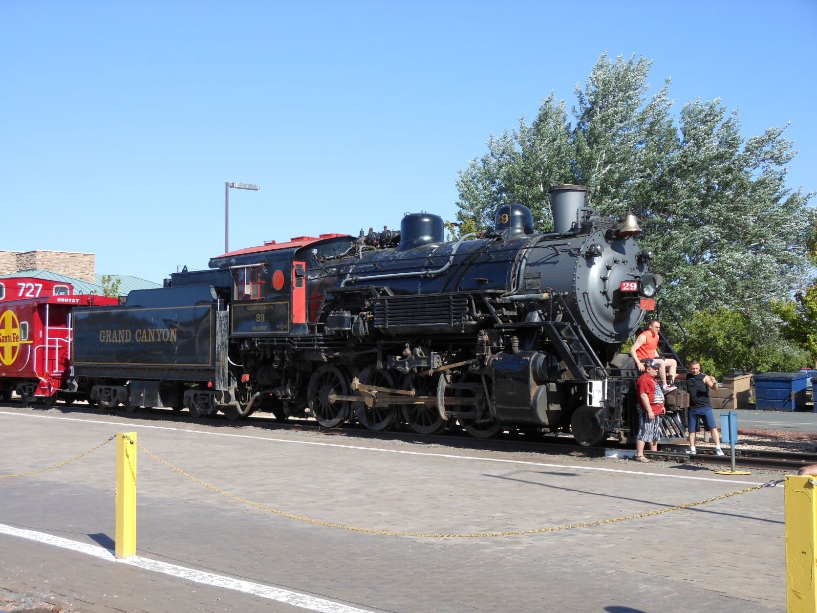 Grand Canyon Railway 2-8-0 steam locomotive - Williams, AZ
