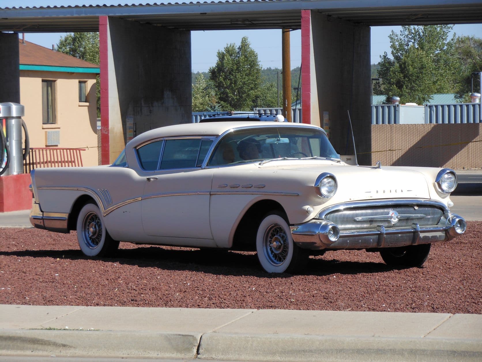 1956 Buick Century with whitewalls - Williams, AZ
