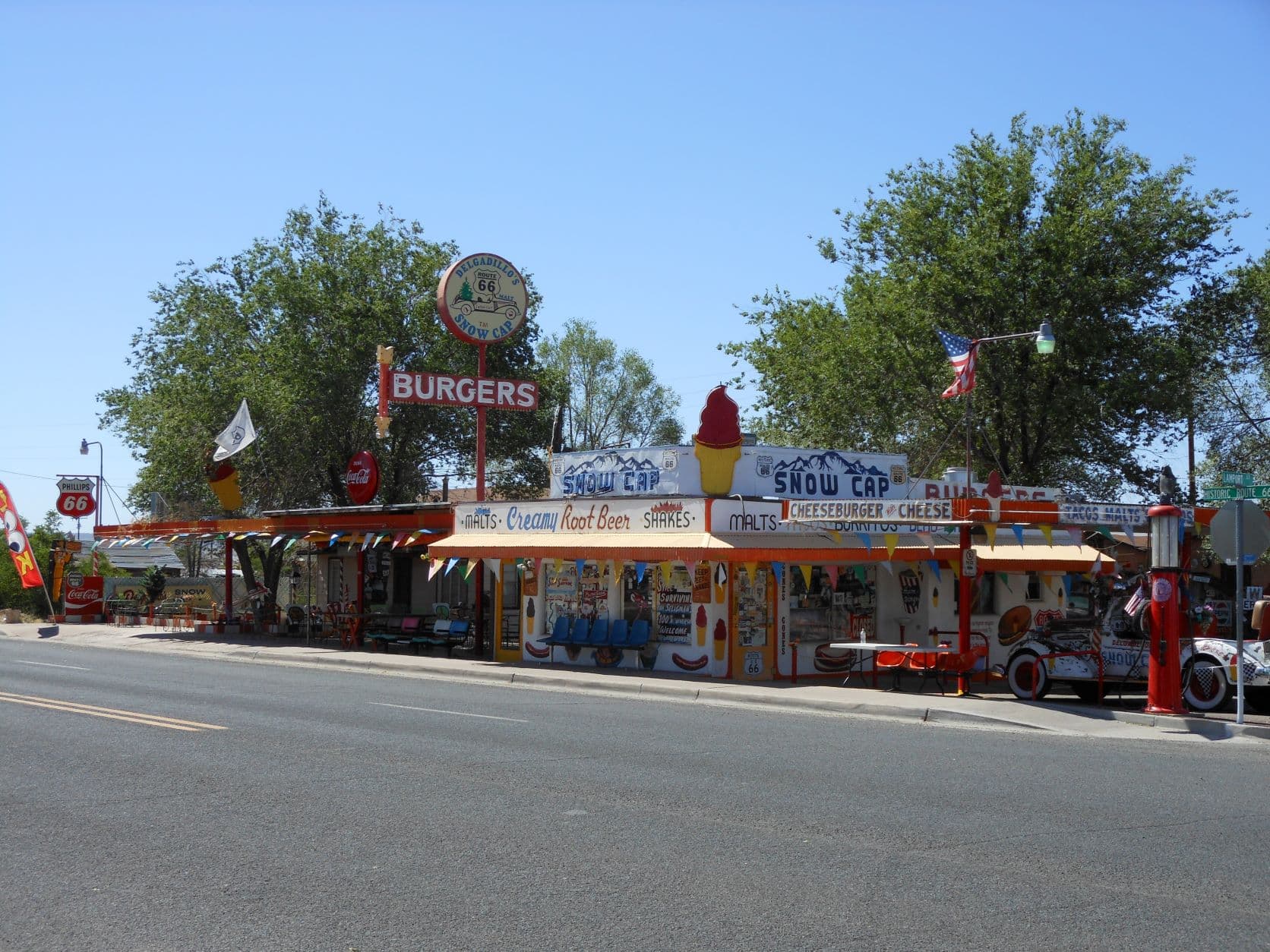 Delgadillo's Snow Cap Drive-in - Seligman, AZ