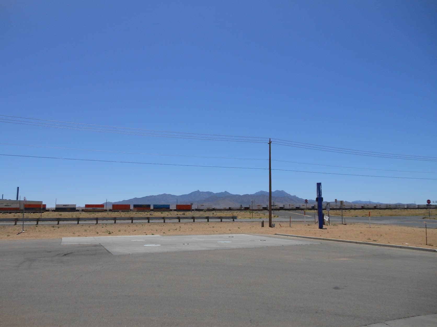 Train junction - Kingman, AZ
