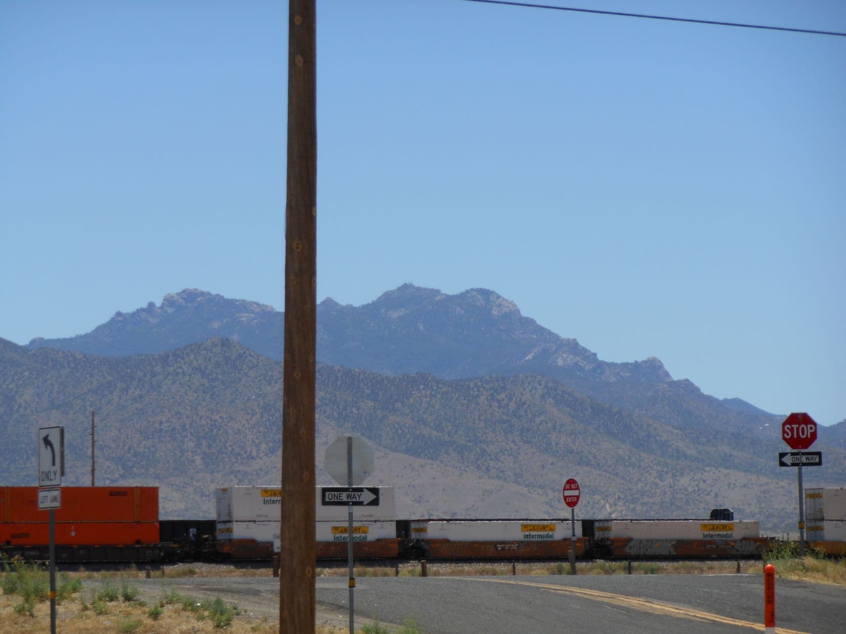 Train junction - Kingman, AZ