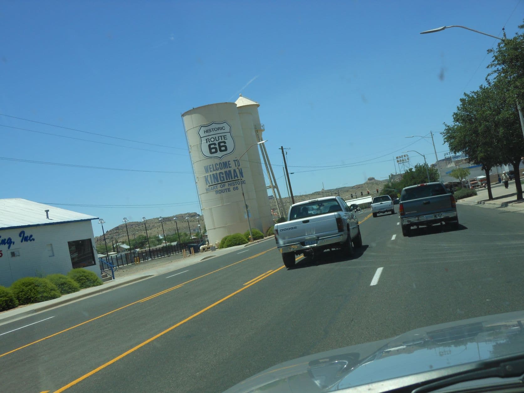 Kingman water tower - Kingman, AZ