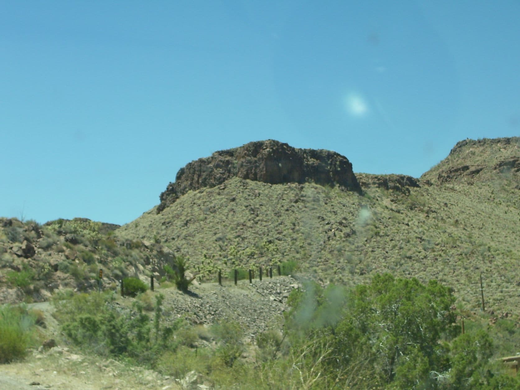 Mountain road - Road to Oatman, AZ