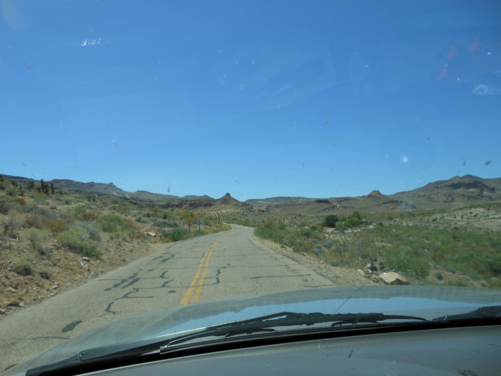 Mountain road - Road to Oatman, AZ