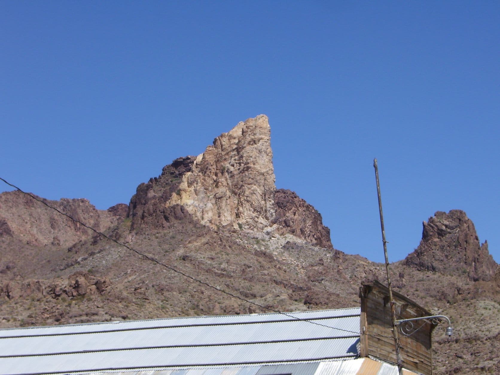 Rock above Oatman - Oatman, AZ