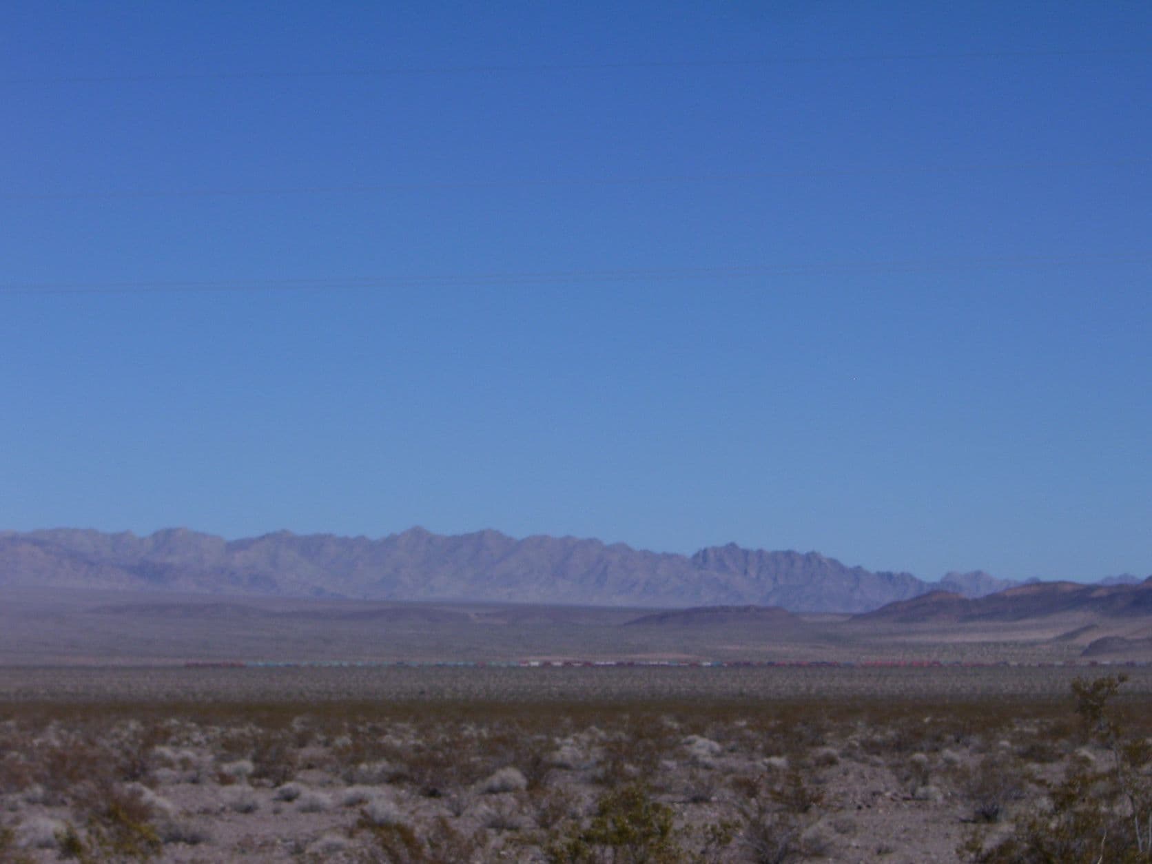 Desert mountains - Road to Amboy, CA