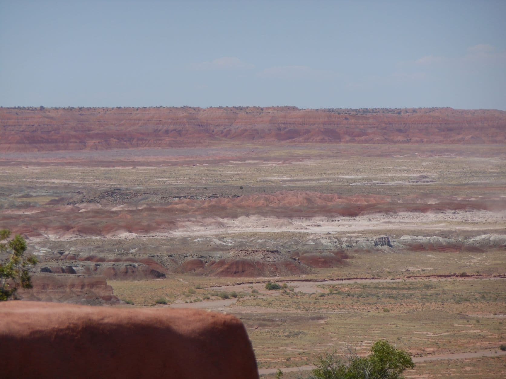 Reddish adobe house - Painted Desert, AZ