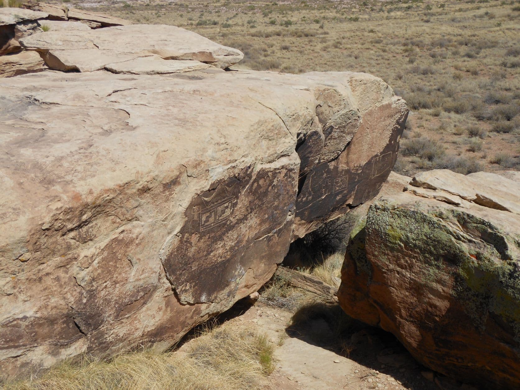Petroglyphs in the AZ desert