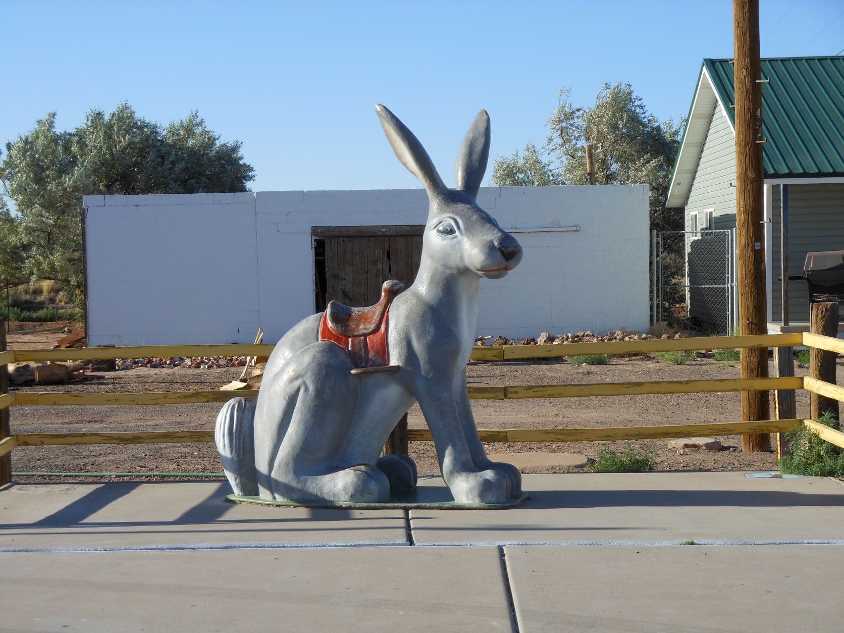 Iconic Arizona Route 66 roadside attraction photograph