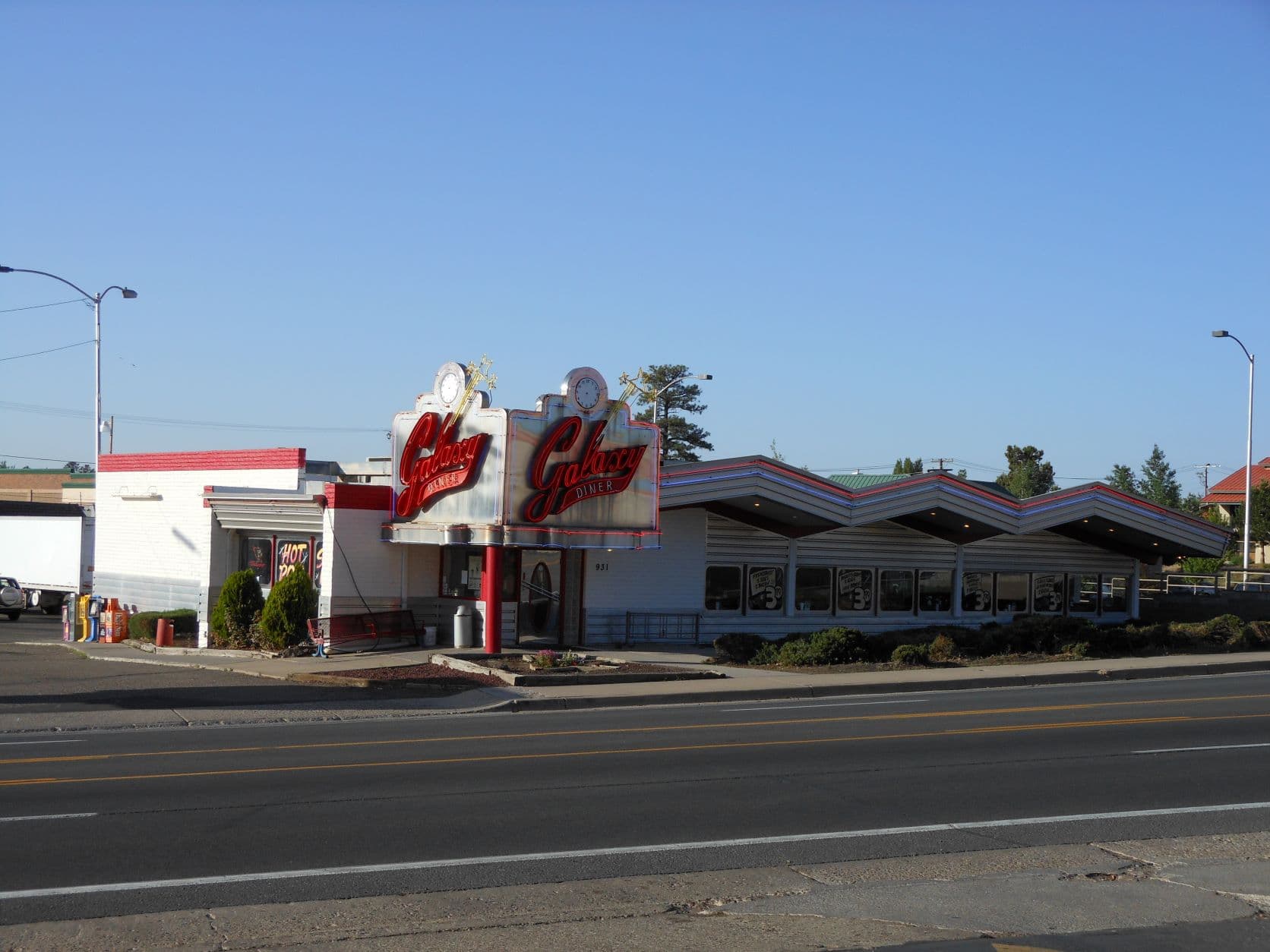 Galaxy Diner in the morning - Flagstaff, AZ