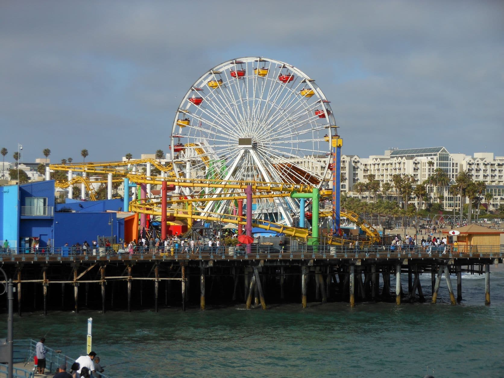 Santa Monica Pier Ferris Wheel - Santa Monica, CA