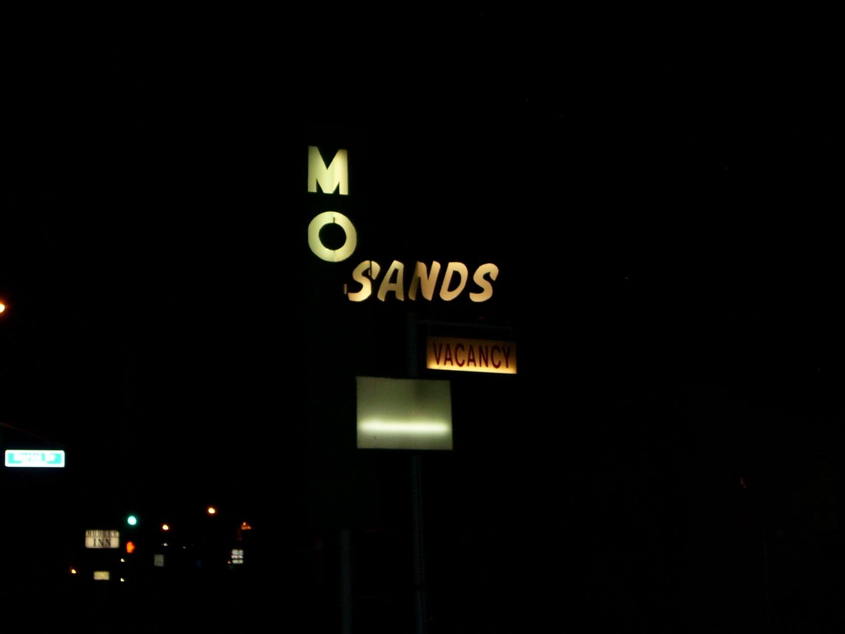 Sands Motel - Neon sign is gone, the motel is still there. - Barstow, CA