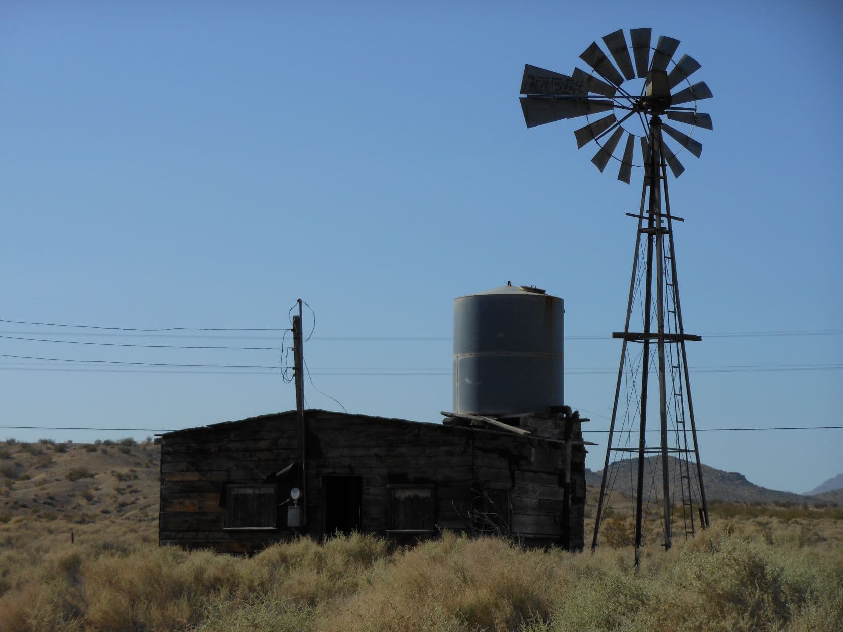 California Windmill - Road to Victorville, CA