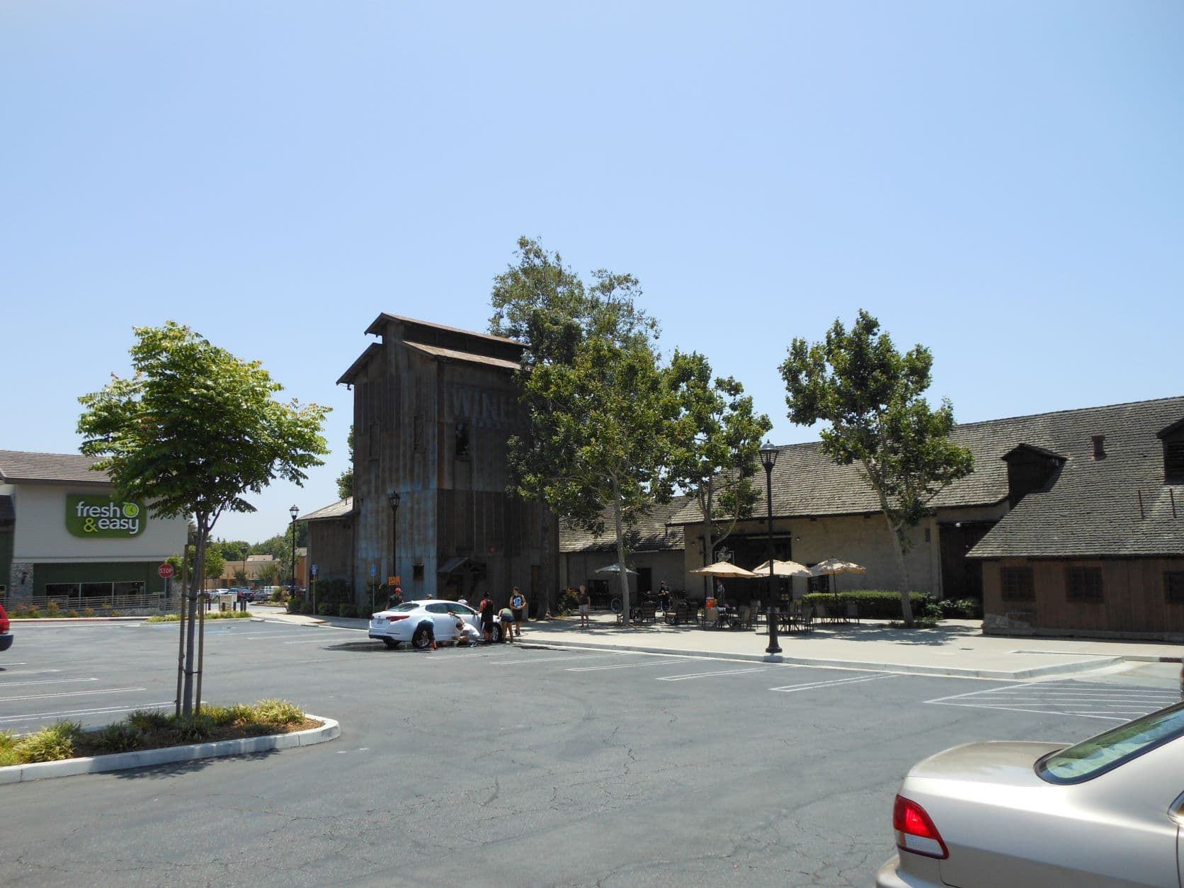 Thomas Winery Plaza - Rancho Cucamonga, CA (Site of oldest winery in CA)